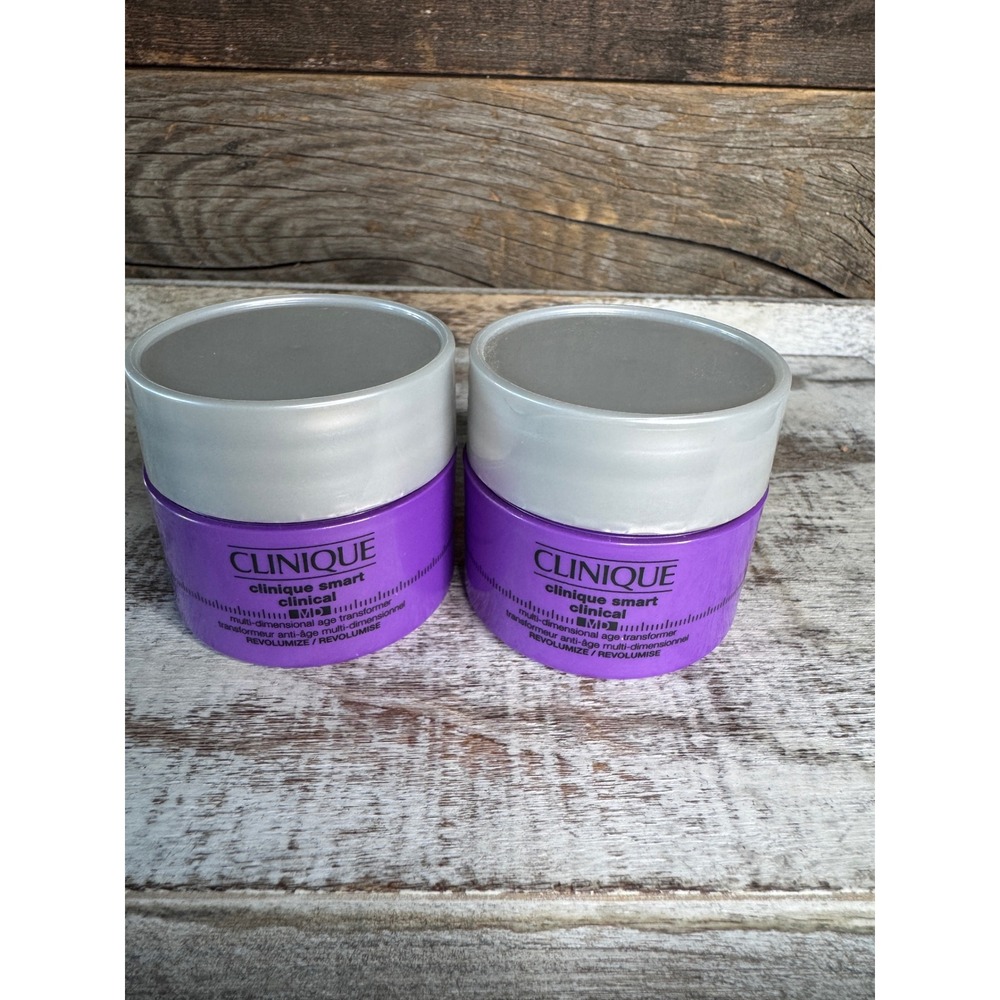 Clinique‎ Smart Clinical MD Transformer Re-Volumize Set 2x15ml NIB MSRP $42